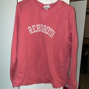 pink rehobeth crew neck